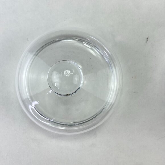 Vintage Princess House Heritage Etched Glass Condiment Jar With Lid & Spoon - Picture 6 of 12